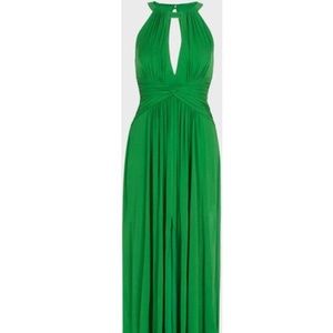 BCBG Max Azria 'Christiana' ~ Green Jersey Gown